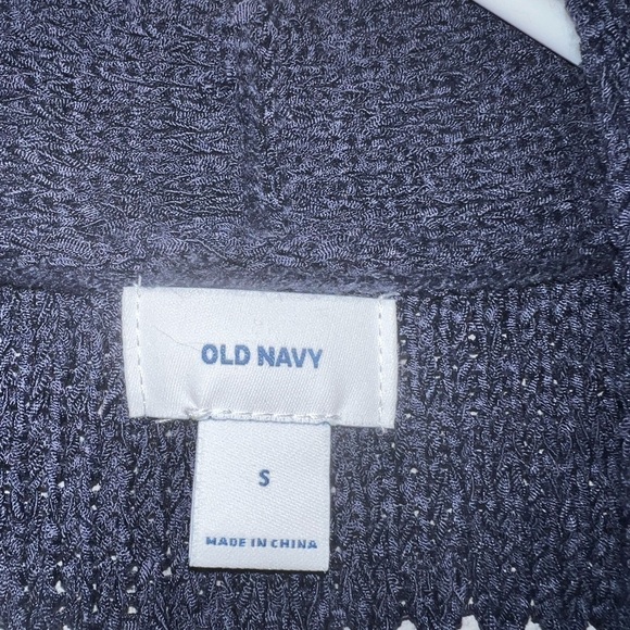 Old Navy Blue Open Front Cardigan - Picture 7 of 8